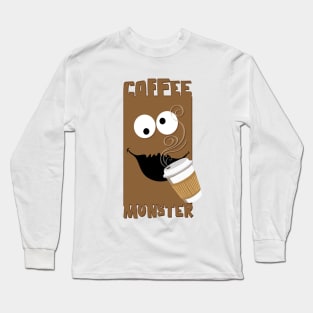 Coffee Monster Long Sleeve T-Shirt